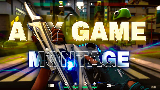 Gig Preview - Create an epic gaming montage for apex legends, valorant, and cod