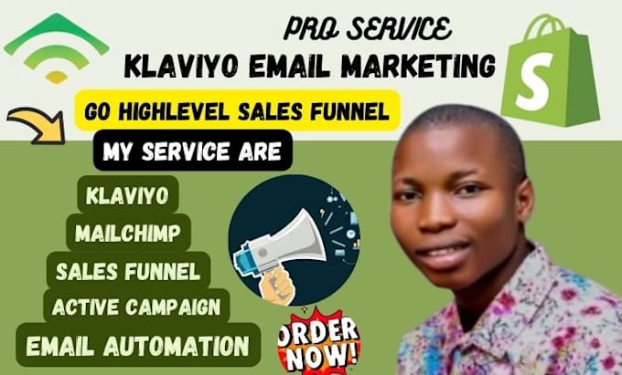 Gig Preview - Do klaviyo email marketing klaviyo flows boost shopify website sales marketing