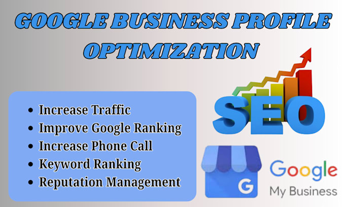 Gig Preview - Optimize google my business profile listing local seo optimization, gmb ranking