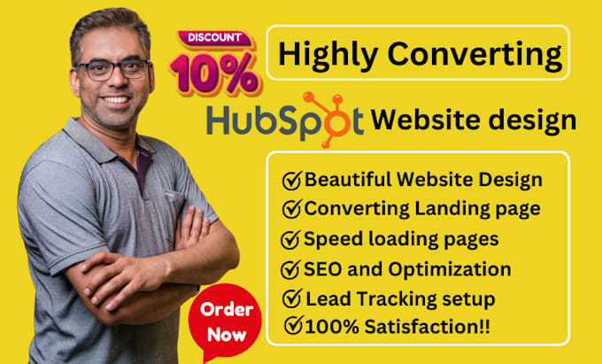 Bestseller - do custom hubspot website,hubspot landing page, redesign hubspot site, zoho site