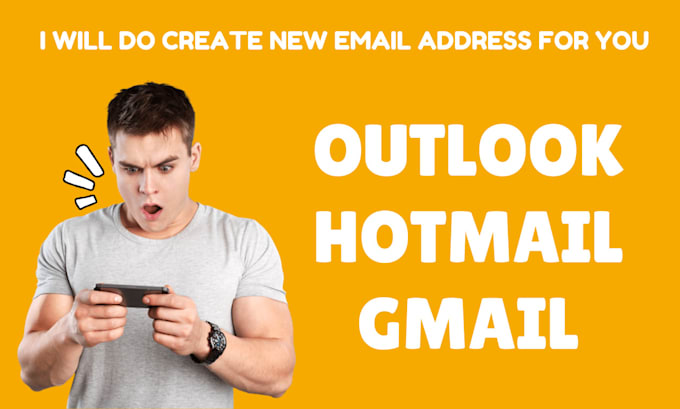 Gig Preview - Do create new email address for you