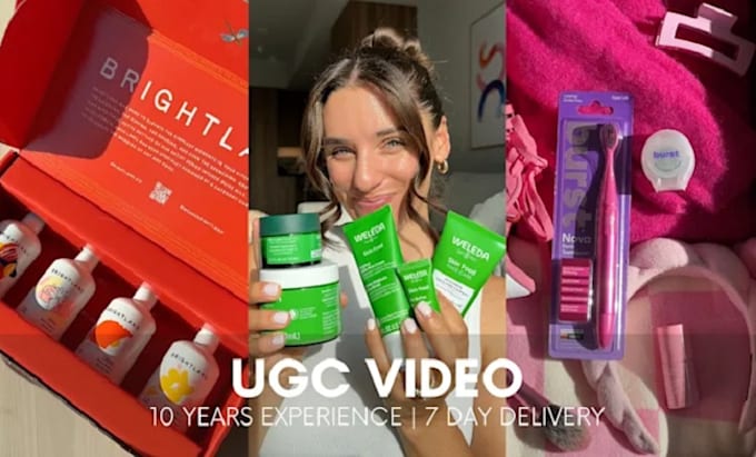 Bestseller - create ugc tiktok ads facebook video ads from a authentic spokesperson