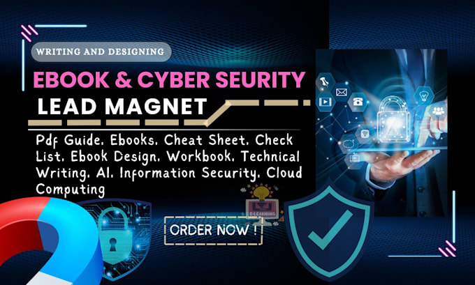 Gig Preview - Create PDF lead magnet, cybersecurity ebooks , cloud computing, machine learning