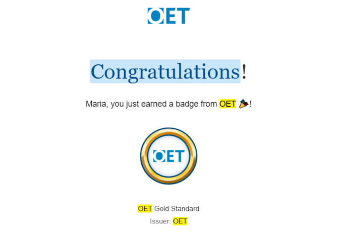 Gig Preview - Evaluate oet letters for doctors