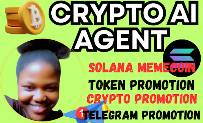 Gig Preview - Boost 90m marketcap crypto ai agent, telegram ads, crypto token, solana memecoin