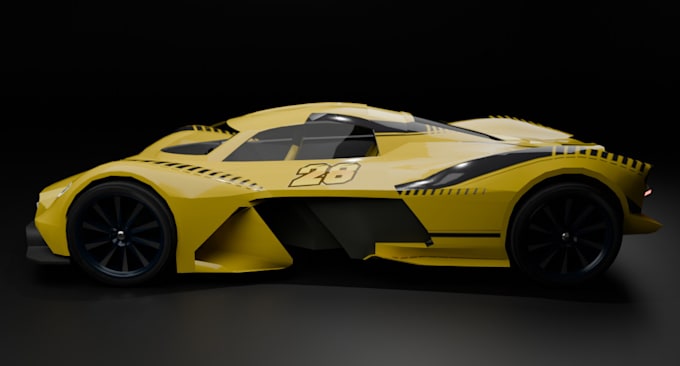 Gig Preview - Craft 3d chevrolet vehicle for gta,3d car chassis, livery, assetto corsa, bumper