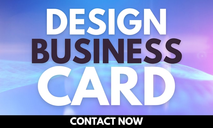 Gig Preview - Do business card design business card and email signature for business use