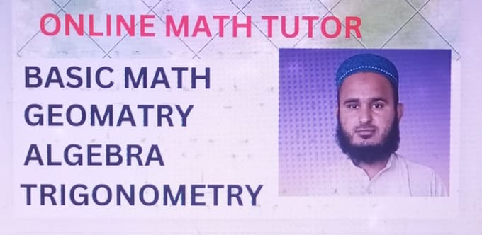 Gig Preview - Be your online math tutor for grades 1 to 12