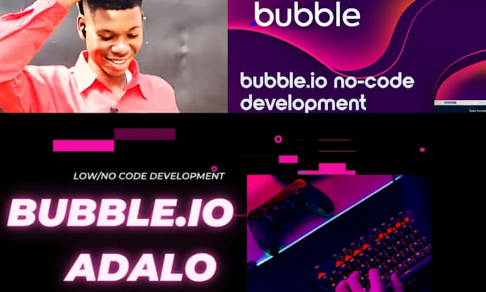 Gig Preview - Build bubble io adalo glide buildfire saas mvp website mobile web app developer