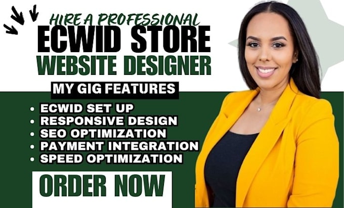 Gig Preview - Setup design  optimize your ecwid ecommerce store for maximum sales