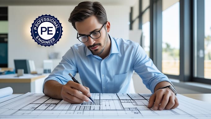 Gig Preview - Do pe stamp building drawing plans for ny, nj, co, tx city approval floor plan