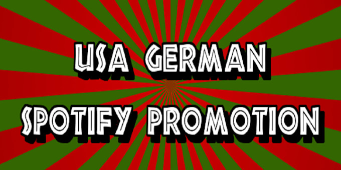 Gig Preview - Usa german spotify promotion to highly curated music community through reposting