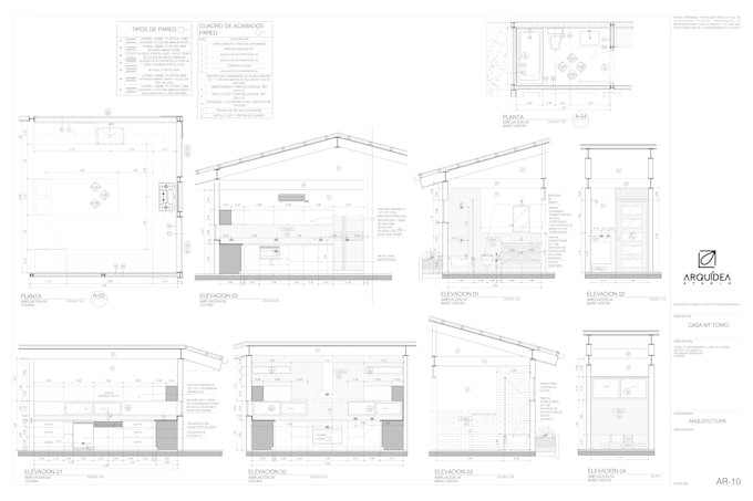 Gig Preview - Realizaré planos arquitectónicos 2d en revit