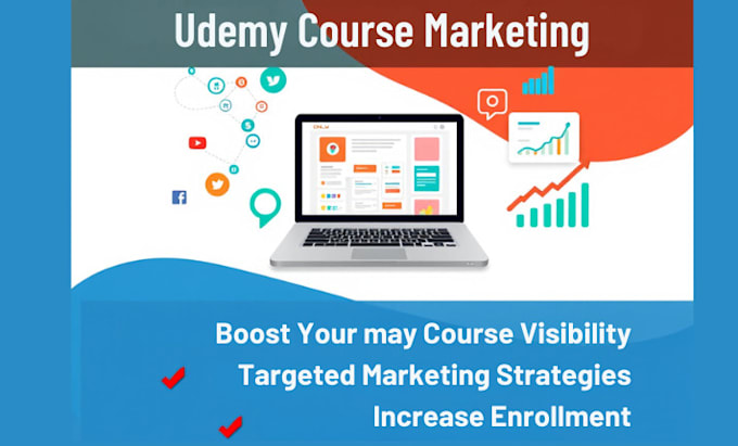 Gig Preview - Do udemy online course, udemy course marketing, udemy course promotion, ebay