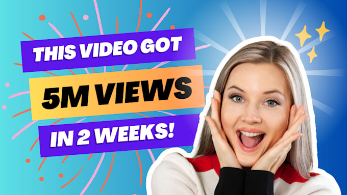 Gig Preview - Design an attractive thumbnail for youtube video