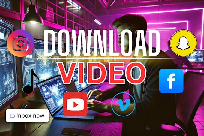 Gig Preview - Be your video downloader