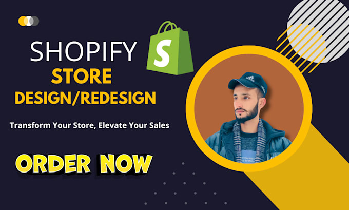 Bestseller - design, redesign shopify store, shopify dropshipping store, shopify website