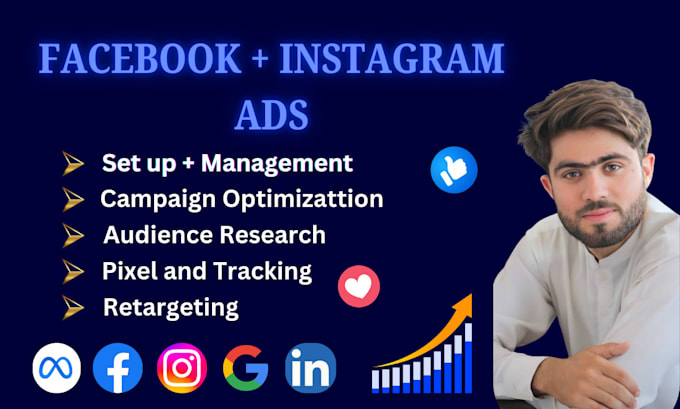 Gig Preview - Setup and manage hyper targeted facebook instagram meta ads campaign