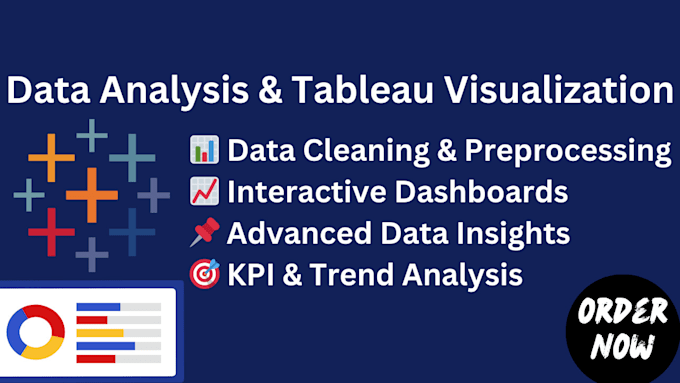 Gig Preview - Perform data analysis and create insightful tableau visualization