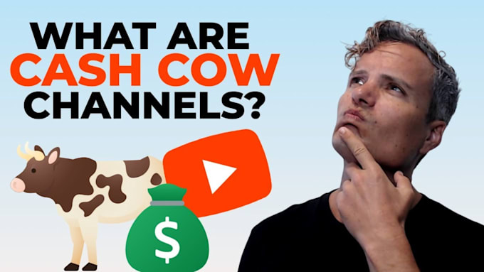 Gig Preview - Cash cow channel, create crypto, ai and finance cash cow youtube videos