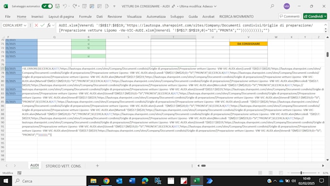 Gig Preview - Create any excel formulas and monitoring files