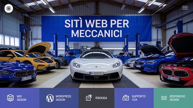 Gig Preview - Create professional websites for mechanics