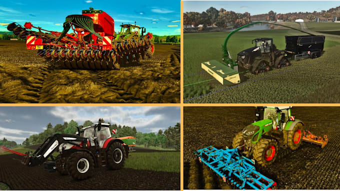 Gig Preview - Make custom farming simulator 19, 22, 25 mods, pallets and scripts