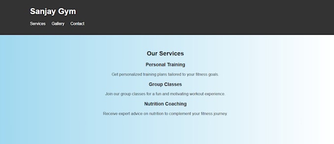 Bestseller - design a modern gym website with booking features