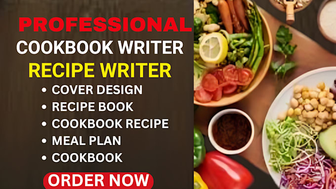 Gig Preview - Do cookbook formatting, keto diet food recipes design, vegan recipe ebook writer