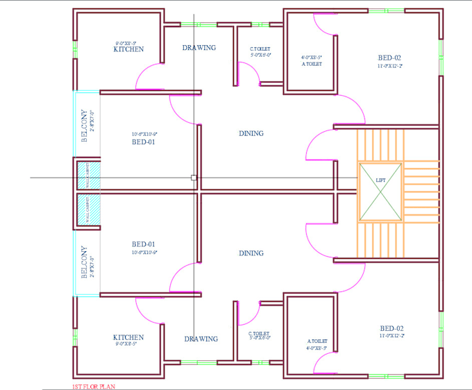 Bestseller - do 2d floor plan, house plan architectural