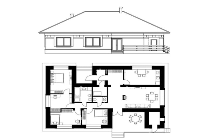 Bestseller - do professional architectural design ,expert in autocad , modern design solution