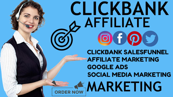 Bestseller - clickbank affiliate link promotion affiliate marketing clickbank link promotion