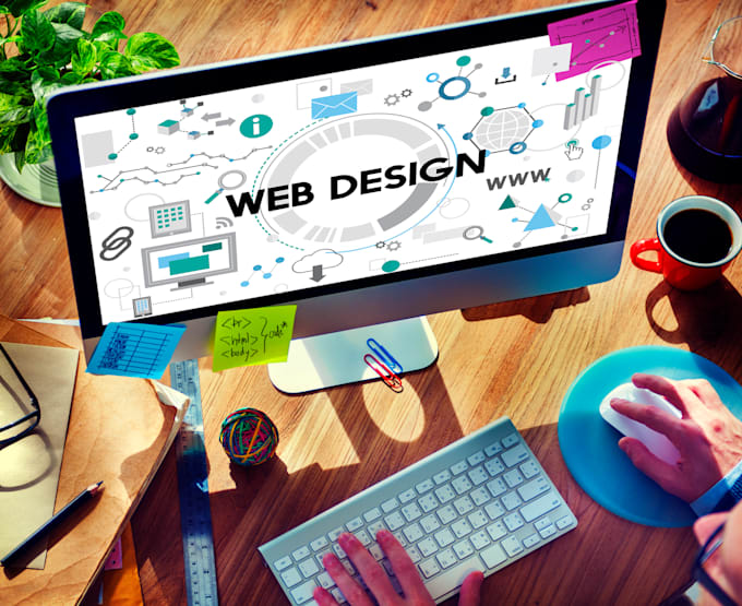 Gig Preview - Do custom website development, build website design as full stack web developer