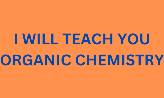 Bestseller - teach and coach you organic chemistry