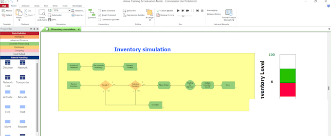 Gig Preview - Animate and simulate your mini project on arena simulation software