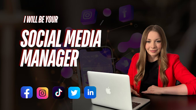 Gig Preview - Be your social media manager and content creator