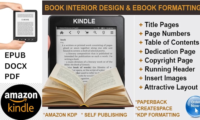 Bestseller - professionally edit and format your ebook for amazon kdp