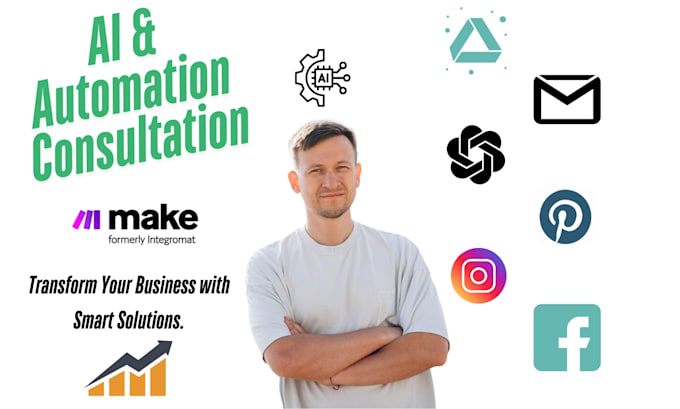 Gig Preview - Do efficient business automation with make