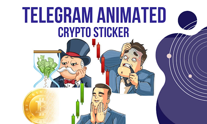 Bestseller - design animated stickers or emojies for telegram