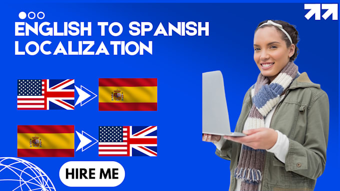 Bestseller - translate from english to spanish, english and spanish localization