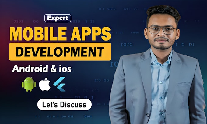 Gig Preview - Do mobile app development, android ios app development app creation flutter app