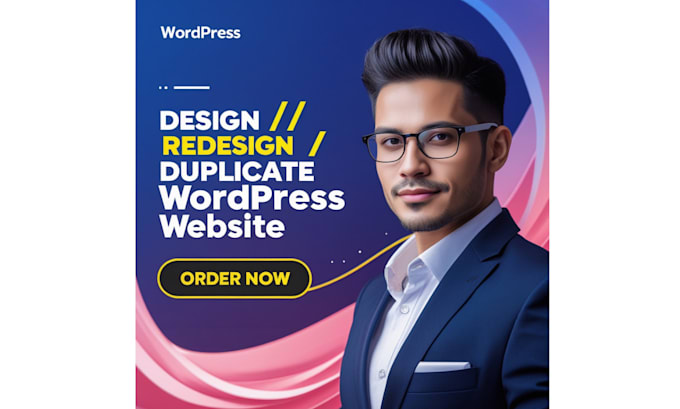 Bestseller - do design or duplicate or build a wordpress website