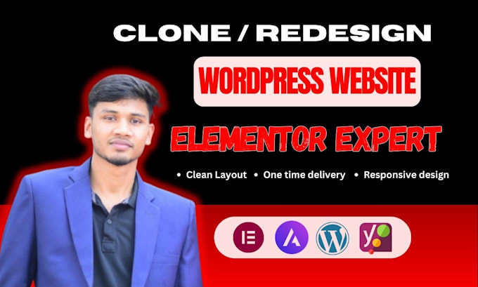 Gig Preview - Clone, copy or duplicate wordpress website by elementor pro