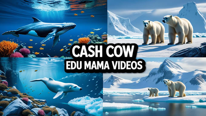 Bestseller - create profitable edu mama cash cow videos for youtube