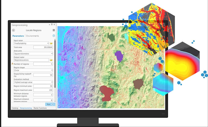 Bestseller - perform spatial data analysis and geoprocessing using esri arcgis qgis