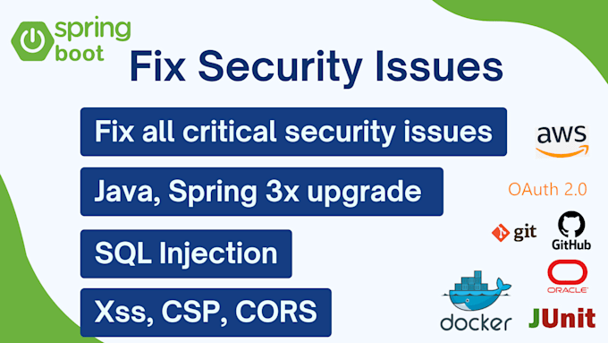 Gig Preview - Fix java security issues, security bug fixes