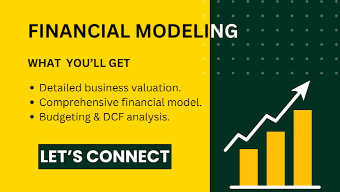 Gig Preview - Do business valuation, financial modeling, budgeting, forecasting, dcf analysis