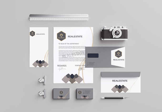 Gig Preview - Design business card, letterhead, folder and stationary design