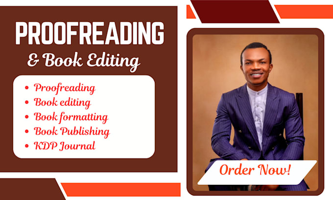 Gig Preview - Edit, proofread your manuscript, christian book editing, kpd journal publishing