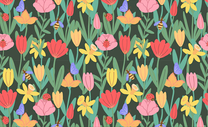 Gig Preview - Custom seamless patterns for fabric, print and digital use